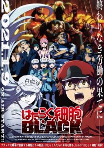 Hataraku Saibou Black: Temporada 1